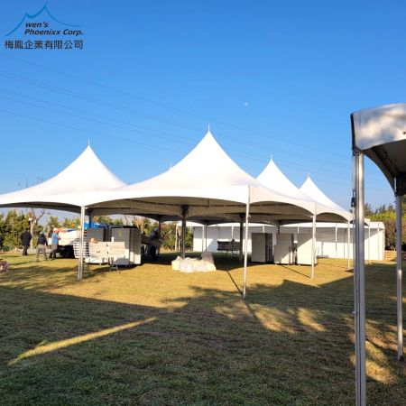 High Peak Cross Cable Tent for Outdoor Exhibition Venues