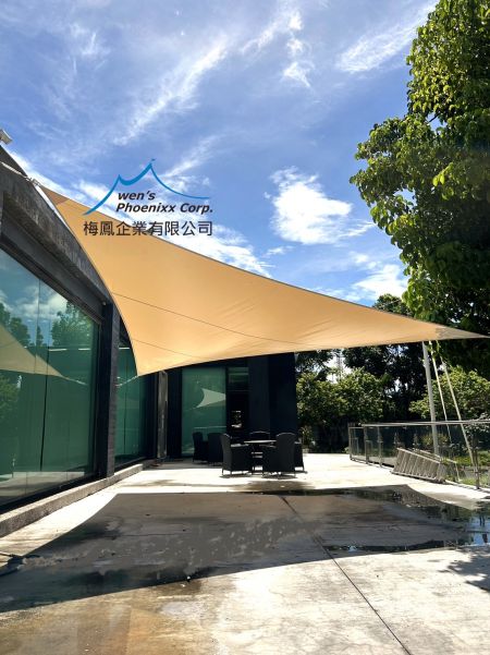Shade Sails for Boutique Hotel Balconies - Rectangle Sail Shade Tent for Boutique Hotel