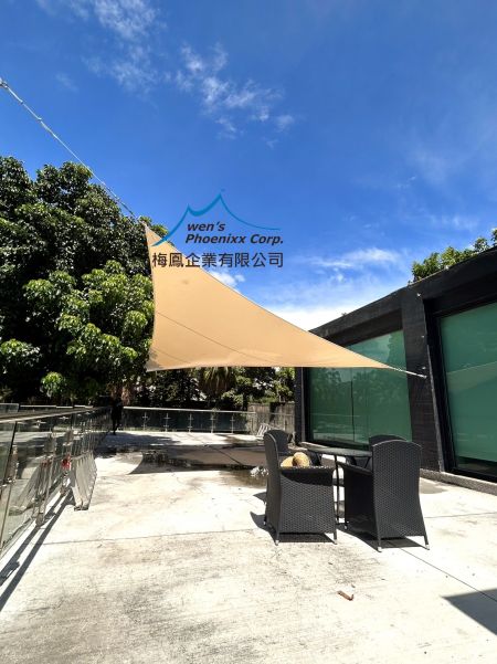 Rectangle Sail Shade Tent for Balconies