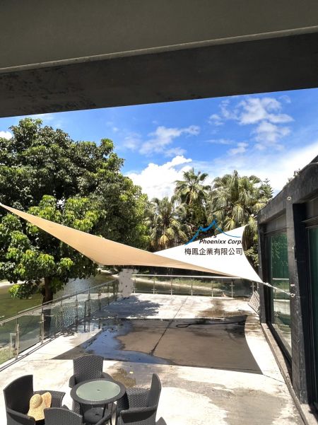 Rectangle Sail Shade Tent for Boutique Hotel