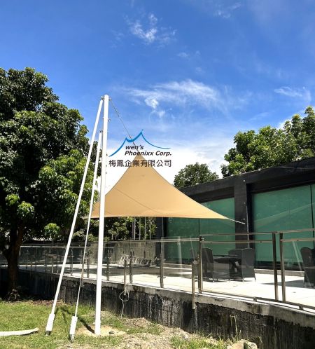 Rectangle Sail Shade Tent for Balconies