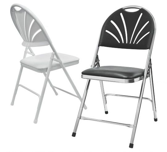 Cadeira Dobrável com Encosto Ventilado e Estofado T06 - Cadeira Dobrável com Encosto Ventilado e Estofado T06