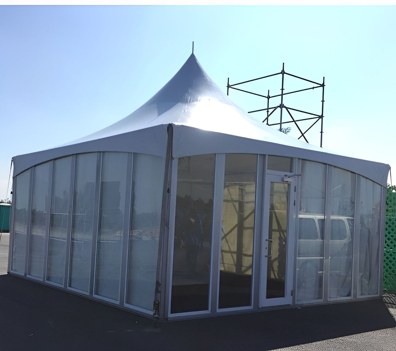 6M x 6M Lightweight Glass Wall Tent - 6M x 6M Lightweight Glass Wall Tent