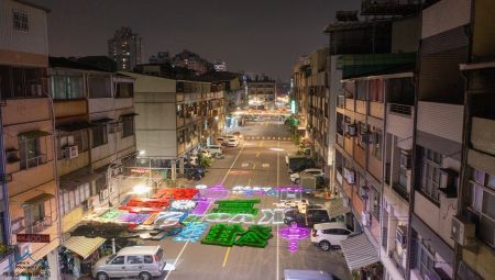 高雄ランタンフェスティバル-日除けテント10