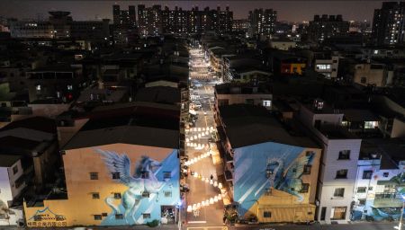 高雄ランタンフェスティバル-日除けテント11