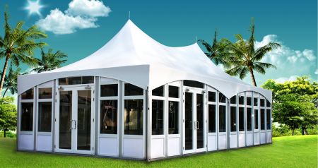 Tenda Dinding Kaca 6M x 12M