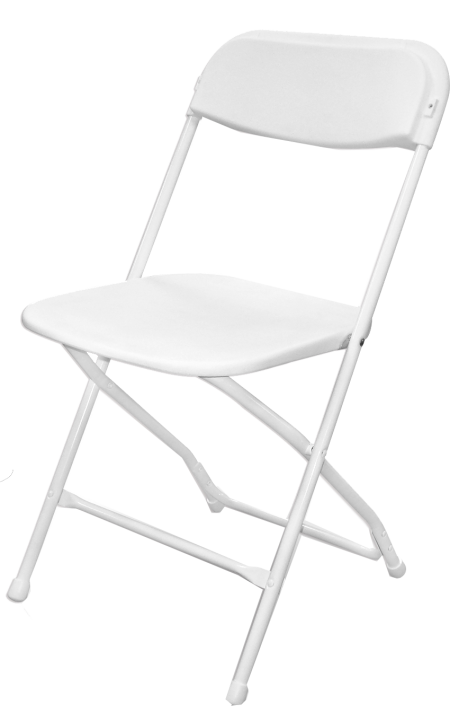 X-02折叠椅(欧巴马椅)白