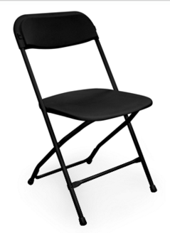 X-02折叠椅(欧巴马椅)黑