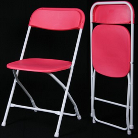X-02折叠椅(欧巴马椅)桃红