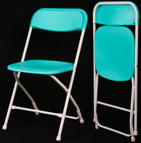 X-02折りたたみ椅子（オバマチェア）湖水緑