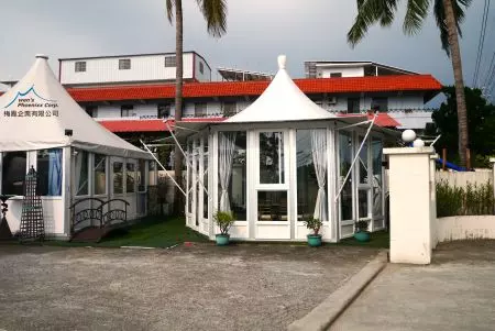 渡假Villa-景观六角帐篷-2