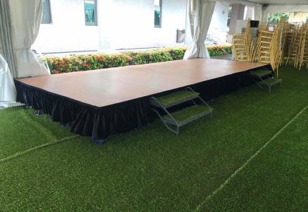 プラスチック架高床-可動ステージ