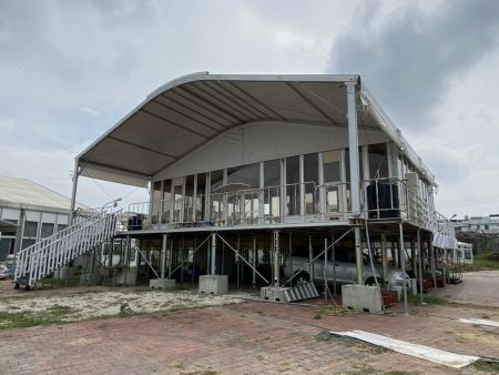 15x15双层帐篷侧拍