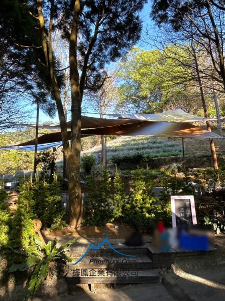 Orman için Yelken Gölgeli Çadır