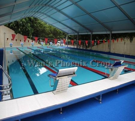 鍍鋅鋼鐵支架-2017世大運游泳池