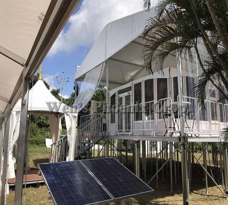 镀锌钢铁支架-缅甸展