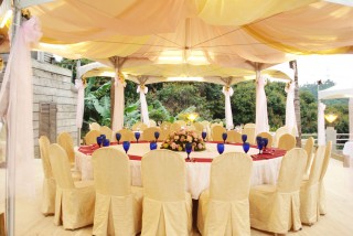 Outdoor wedding
