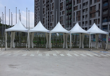 خيمة كابل متقاطعة بمقاس 3 م × 3 م - الألعاب العالمية للجامعات 2017