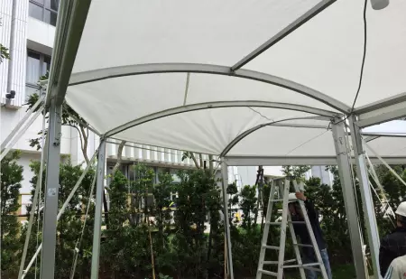 3M*3M 廊下テント-2017 台北ユニバーシアード