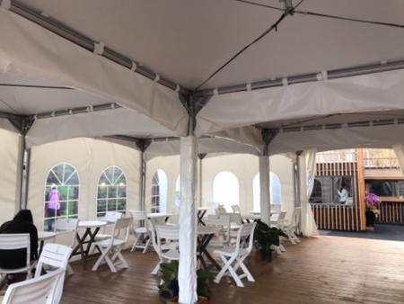 テント部品-ポール間カバー