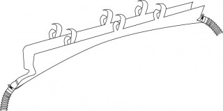 テント部品-フェニックステント専用排水溝