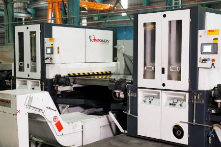 A Brand-New Coil To Coil Polishing Line - Wet Process (Cutting Fluid + Water)