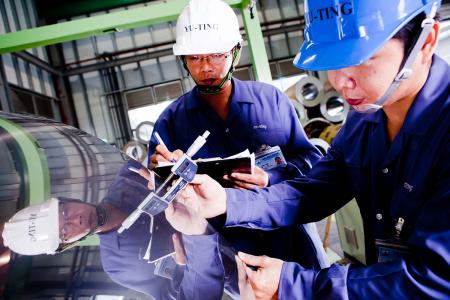 Stainless Steel Strip Quality Checking.