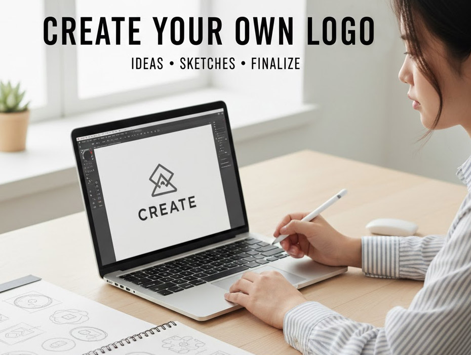Welcome to Create Your Own Logo, and we accept kinds of files.