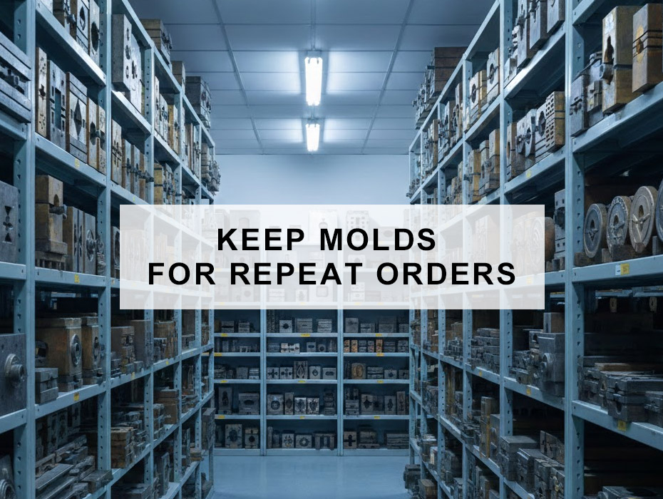 Keep Molds for Repeat Orders