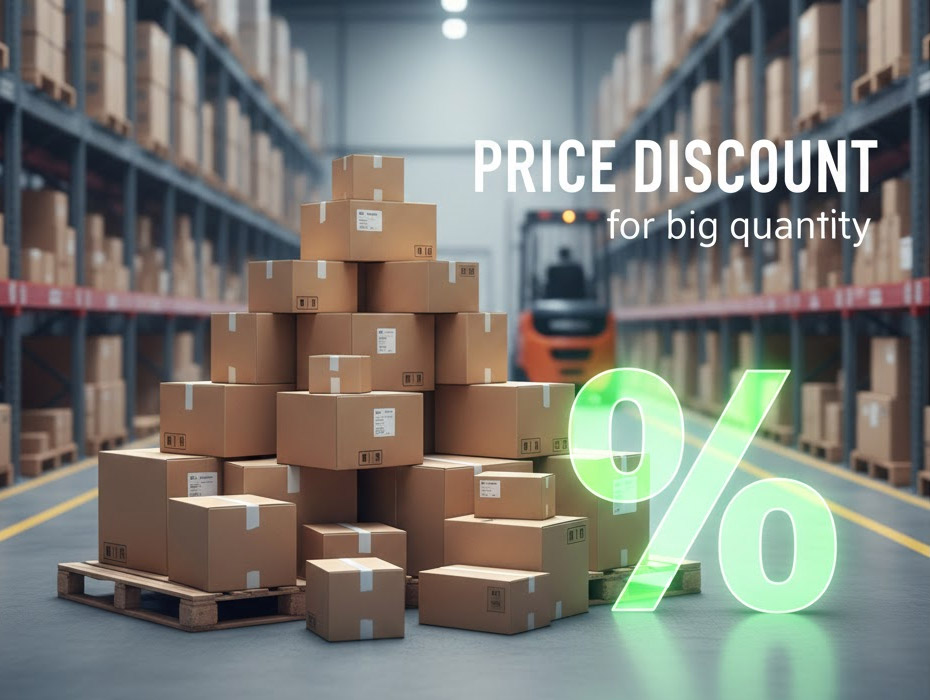 Price Discount for big quantity