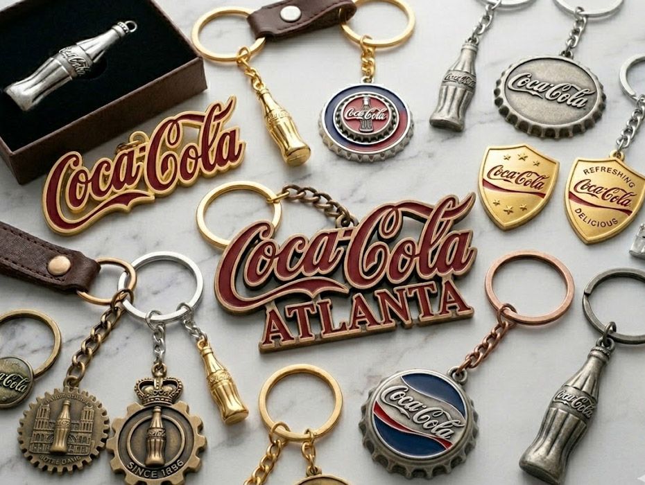 Coca cola collectibel keychains