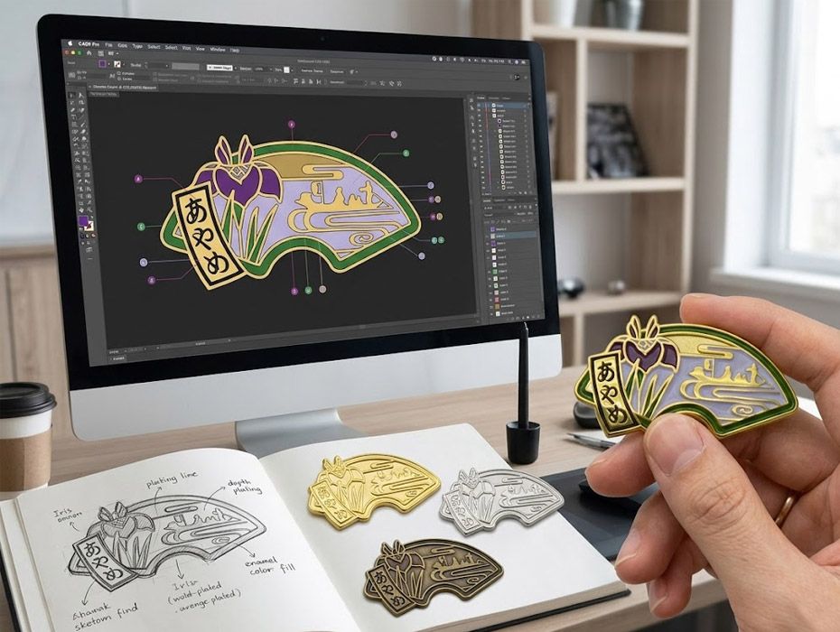 custom enamel pins easily