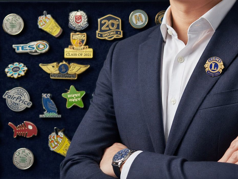 Pin de metal personalizado de alta qualidade para marcas em todo o mundo