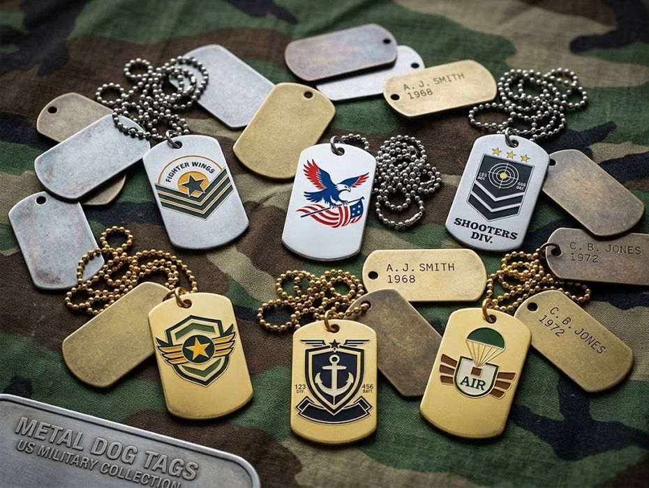 Customized military dog tags wholesale