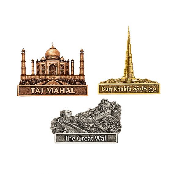 tourist metal pin giveaway 3D pewter badges manufacturer