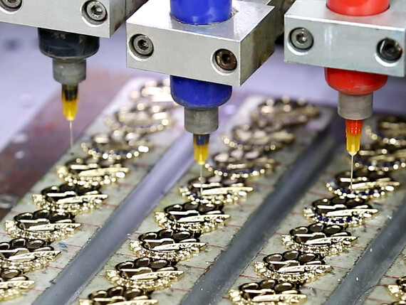 Automatic Enamel Filling - Automatic Enamel Filling for Efficient Color Application