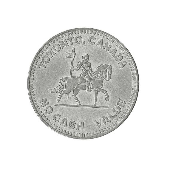 Silver arcade token bulk