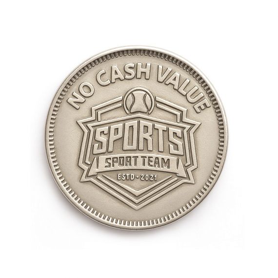 metal game arcade tokens