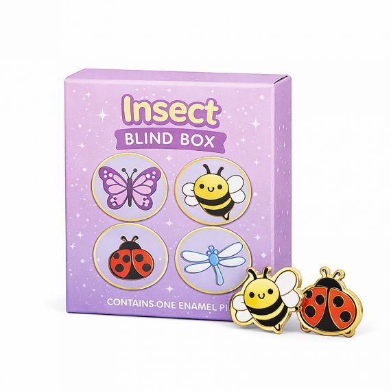 Personalized mystery pin boxes for events, retail, and corporate gifts