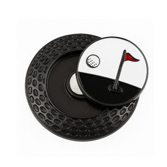 premium metal golf ball marker enamel challenge coin