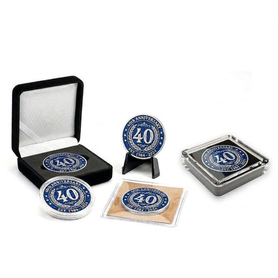 Coin Packaging - Custom coin packaging options, including velvet boxes, pouches, and plastic capsules.