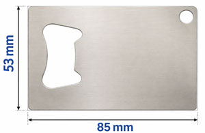 PID 5347｜Tooth Shape Credit Card Bottle Opener
