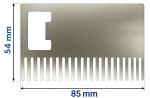 PID 5692｜Bottle Opener with Beard Comb (Key Style)