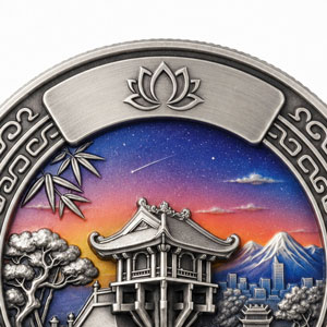 Monedas de desafío en 3D con impresión UV