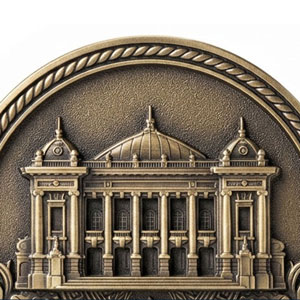 Monedas de Desafío 3D con Acabado Antiguo