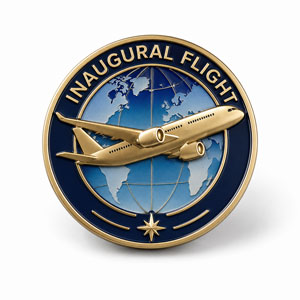 UV Printed Airline Pins