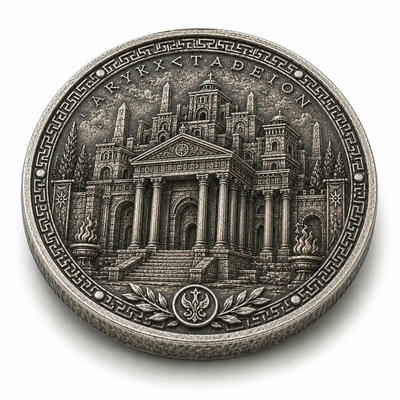 Antique Silver Ancient Coin