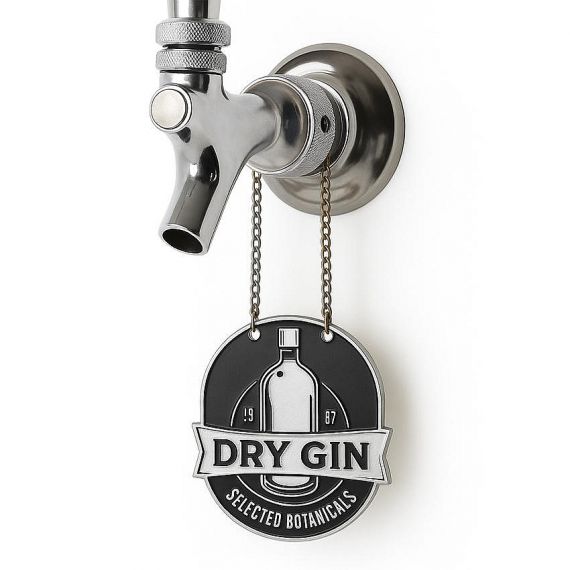 Vietnam Metal Factory Direct Custom Beer Tap Handle Medallion