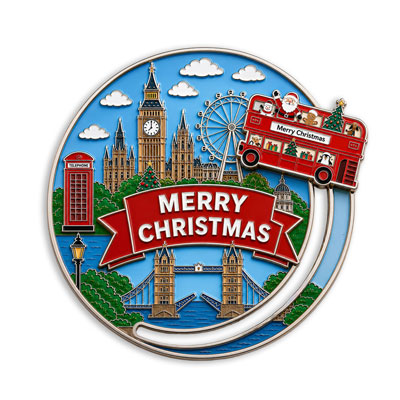 Sliding Christmas Pins