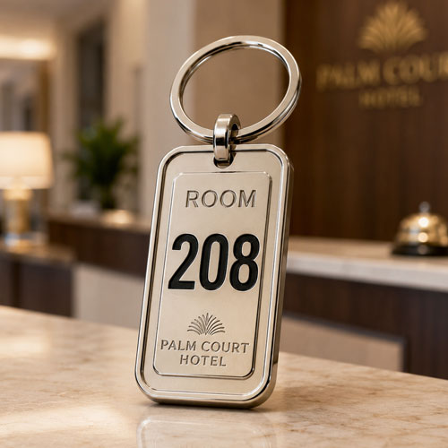 Numbered Room Key Tags